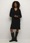Платье Kaffe Jumper dress, Black Deep/Mottled Black - фото 2