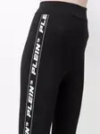 Леггинсы из джерси с логотипом Philipp Plein, черный - фото 5