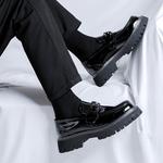 Лоферы мужские черный Shupate - фото 4