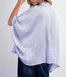 Блузка Margaret Surplice лилового цвета LLOVE - фото 4