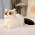 Персидская кошка плюшевая кукла высота 50см OUZAI - фото 8