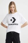Хлопковая футболка Converse, белый - фото 3