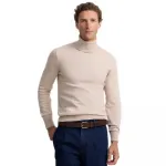 Свитер Silbon Classic high neck, бежевый - фото