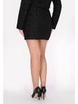 Мини-юбка faina, черный - фото 4