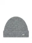 Шапка-бини с логотипом Tom Ford, серый - фото