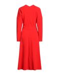 Платье миди Victoria Beckham, красный - фото 2
