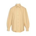 Рубашка Magda Butrym Denim Shirt 'Beige' - фото