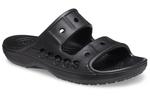 Тапочки fashion casual black slippers Crocs, черный - фото 3