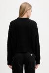 Свитер из смесовой шерсти Guess Jeans, черный - фото 3