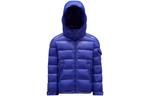 Детская пуховая куртка Moncler, синяя - фото 2