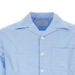 Рубашка мужская синяя Prada, синий - фото 3