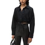 Alexander Wang Женская черная рубашка - фото 5