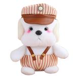 Милые плюшевые куклы щенки в комбинезоне, 25 см Fox fairy - фото 4