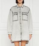 Джинсовое платье One Teaspoon NIXIE, серый - фото