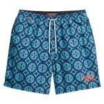 Шорты для плавания Superdry Tile Print 16´´, синий - фото 3