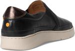 Кроссовки Samuel Hubbard Women's Featherlight Laguna Slip-On, Micro-Perforation Black Leather - фото 5