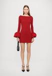Платье STAUD HAWTHORNE DRESS, Rouge/Red - фото 2