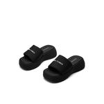 Шлепанцы женские черный Daphne - фото 3