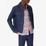 Джинсовая куртка мужская синий Kenzo - фото 7