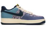 Кроссовки Nike Air Force 1 Skateboard Shoes Men Low-Top Blue Purple - фото 3