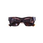 GUCCI Солнцезащитные очки квадратной формы, Tortoiseshell - фото 4