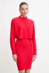Платье и свитер Answear.Lab, красный - фото 6