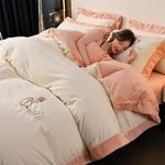 FUANNA Комплект постельного белья, 180 см, 4 предмета - фото 7