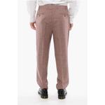 Брюки из смеси шерсти и шелка с эффектом градиента Corneliani, Red - фото 2