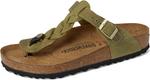 Сандалии Birkenstock Gizeh Braided - Oiled Leather, Green Olive Oiled Leather - фото 7