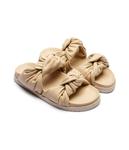 Сандалии женские Patrizia Pepe кожаные, бежевый - фото 3