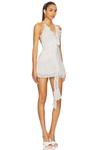 Мини-платье Zelie Runaway The Label, white - фото 2