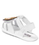 Кожаные сандалии Baby Teddy Bear Moschino, белый - фото 2