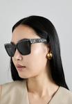 Солнцезащитные очки Jimmy Choo Sunglasses, Black - фото 2