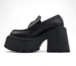 Туфли на платформе e обтянутые кожей Windsor Smith, черный - фото 4