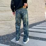 Джинсы Unisex Vintage Blue FUERZA, Темно-синий (9011) - фото 7