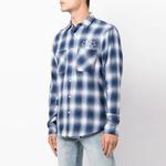 Футболка мужская синяя AMIRI - фото 4