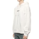 Худи с принтом логотипа JIL SANDER, белый - фото 7