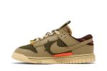 Кроссовки Nike Air Dunk Jumbo 'Medium Olive', зеленый - фото 4