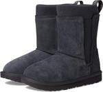 Ботинки UGG Kids Classic II Stretch Cuff, цвет Obsidian - фото