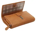 Кошелек Cluty, натуральная кожа, цвет Cognac - фото 6