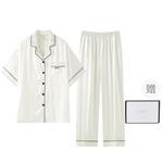 MEITENG Women Pajama set, C23015 Женский белый - фото 4