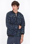 Куртка Mo Bomber Jacket, Navy Multicolor/Dark Blue - фото