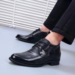 Чёрные классические туфли SHUPATE для мужчин - фото 3