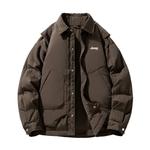 Jeep Унисекс пуховик, Coffee - фото