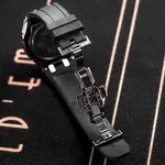 Часы Casio G-Shock Analog-Digital 2100 Series, арт. GA-2100-1A1, черный/серебро/фиолетовый - фото 4