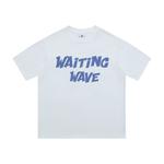 Футболка унисекс WAITINGWAVE, Светло-серый - фото 2