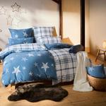 Двустороннее постельное белье Erwin Müller 210157 2-teilig, синий - 155 х 220 см - фото 2