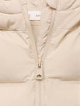 Детский утепленный пуховик Lina с капюшоном waterproof Mango, Light Beige - фото 4