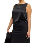 Блузка Barb черного цвета Leset - фото 2