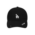 MLB Хлопковая бейсболка унисекс черная - фото